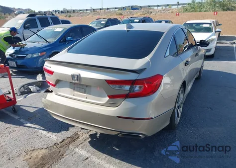 2018 Honda Accord Touring из США, поврежденный, VIN 1HGCV1F98JA052192